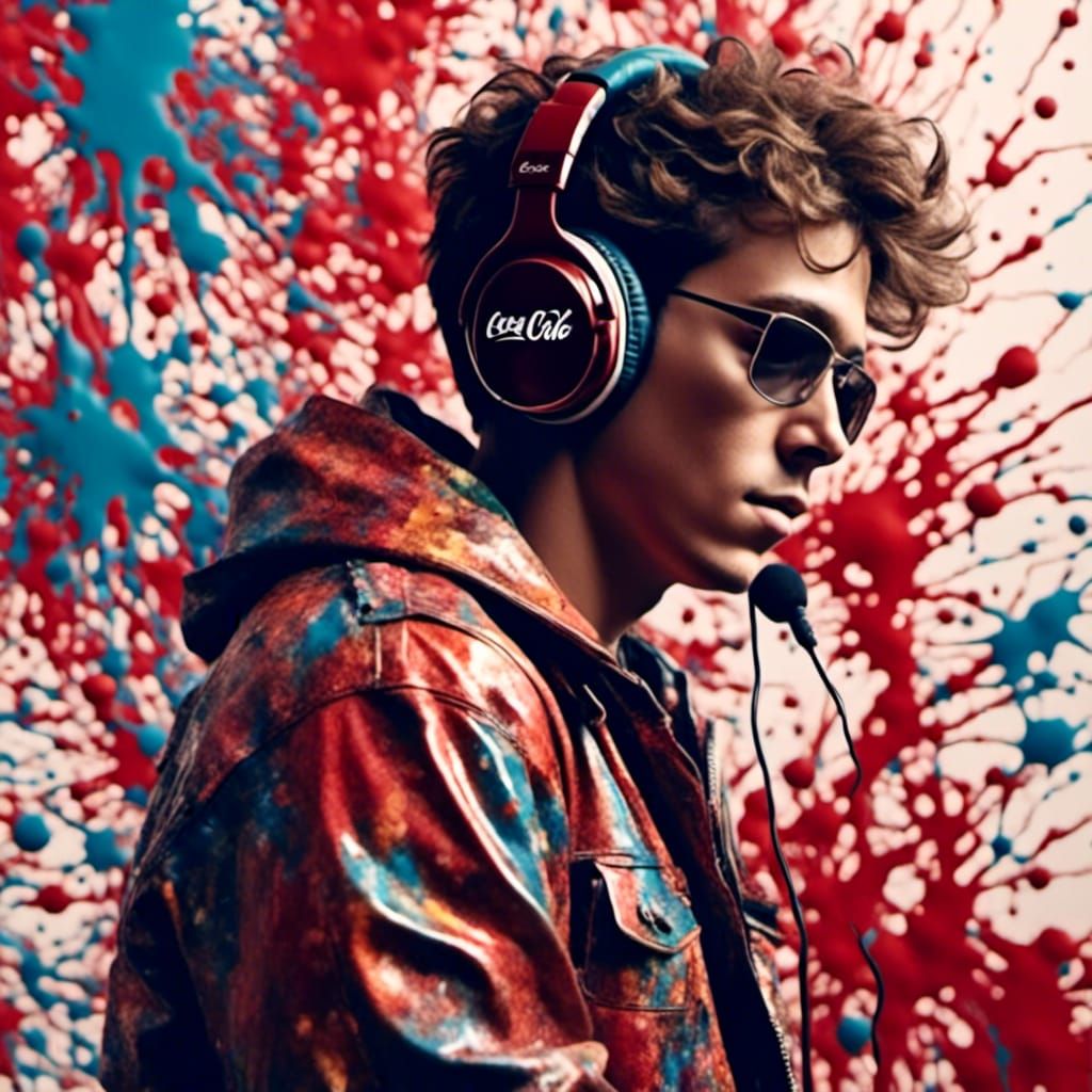 Coke Studio: Gully Art in Splatter Graffiti Style