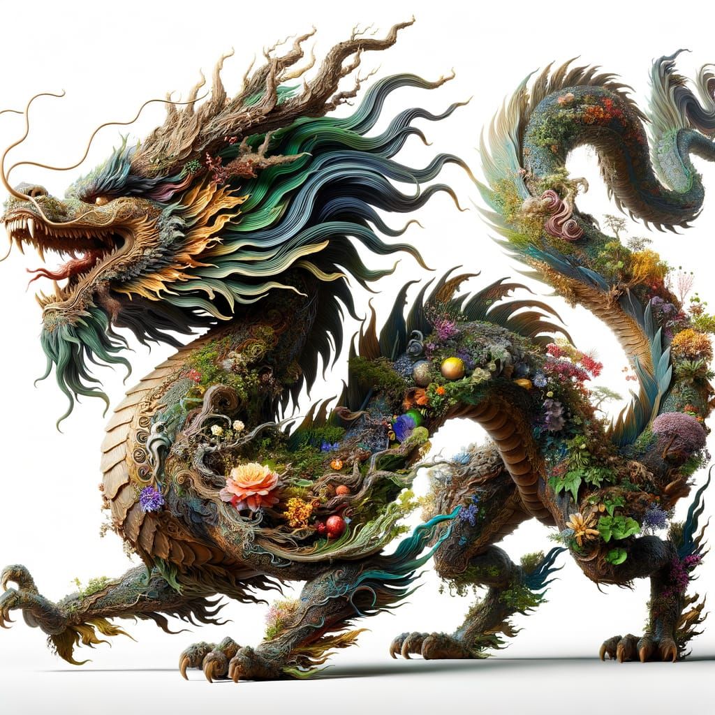 Earth Dragon in Majestic Harmony