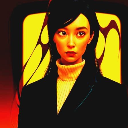 Surrealist CGI Image in Vibrant Colors