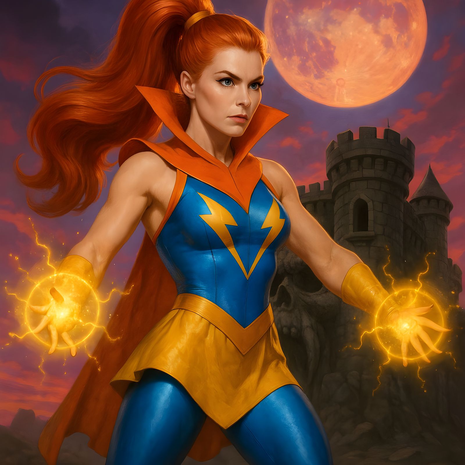 Castaspella, Powerful Sorceress of Etheria, Ready to Cast