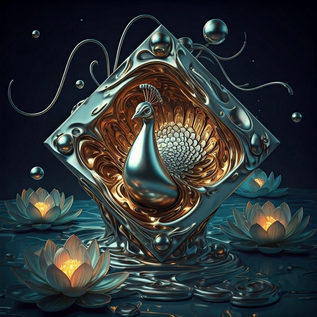Peacock emblem