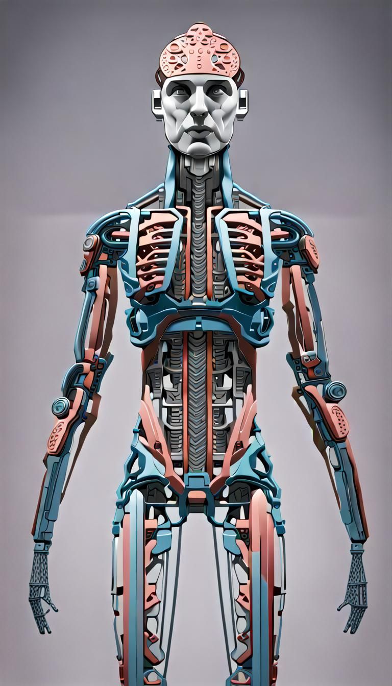 AI Interpretations of Humanity in Psychedelic Art