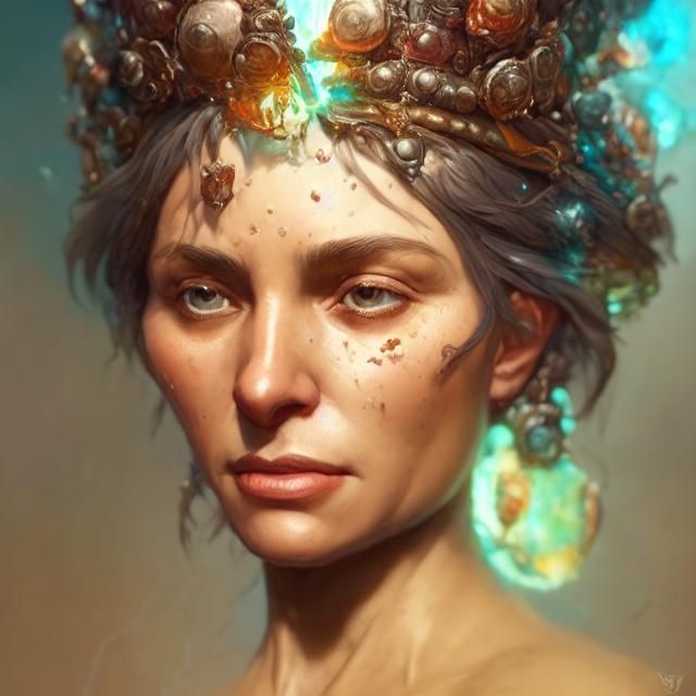 Queen Mother of Genesis Portrait in Unreal Engine 5