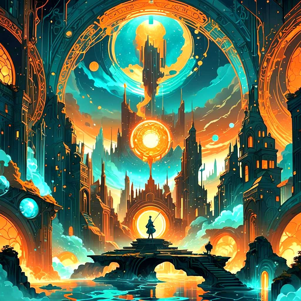 Spectacular Portal to Another Universe