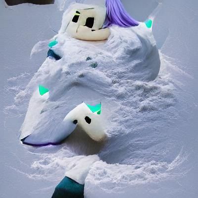 Deltarune's Noelle in Snowgrave Scenario