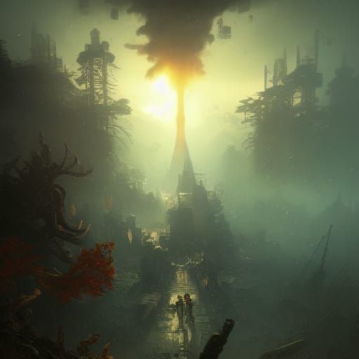 Zetsubou No Shima: Dark Fantasy Concept Art