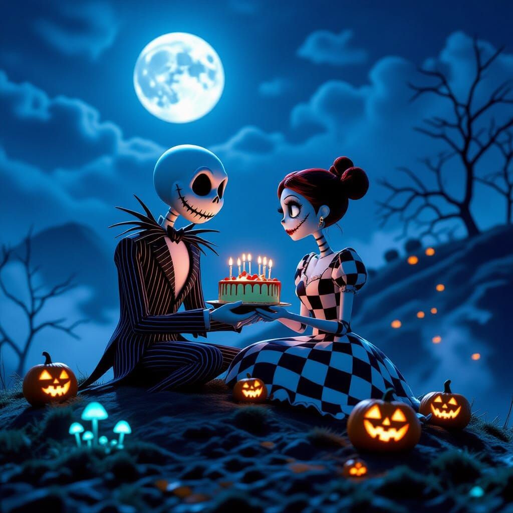 Jack Skellington & Sally's Spooky Birthday Celebration