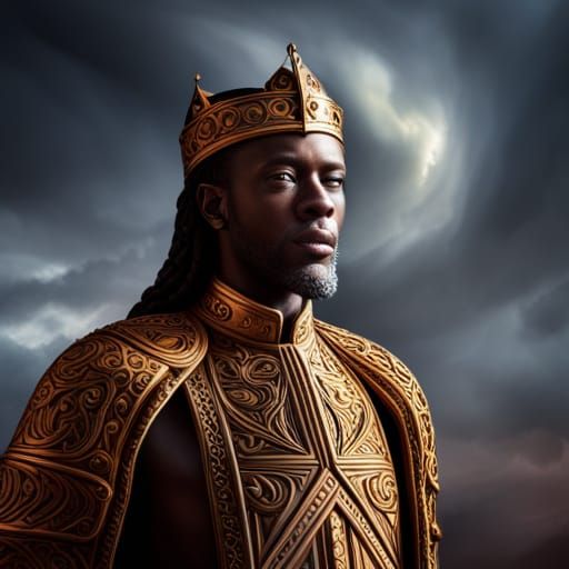 Hyperrealistic Portrait of a King's Son