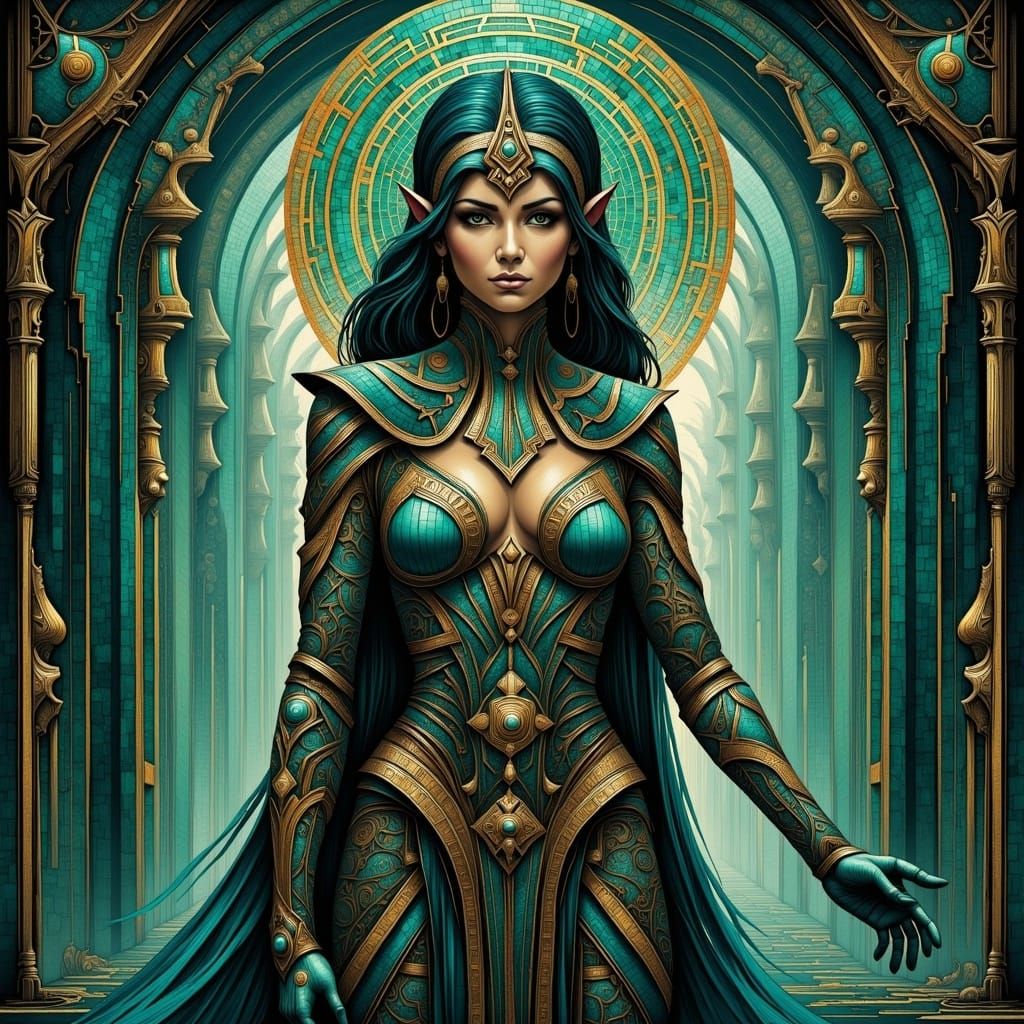 Kida from Atlantis with Atlantean Relic