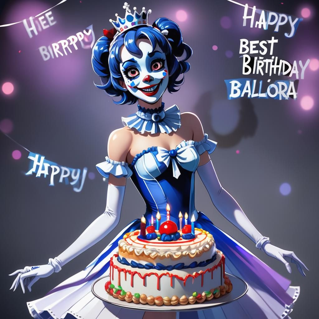 Ballora from FNAF as Anime Ballerina
