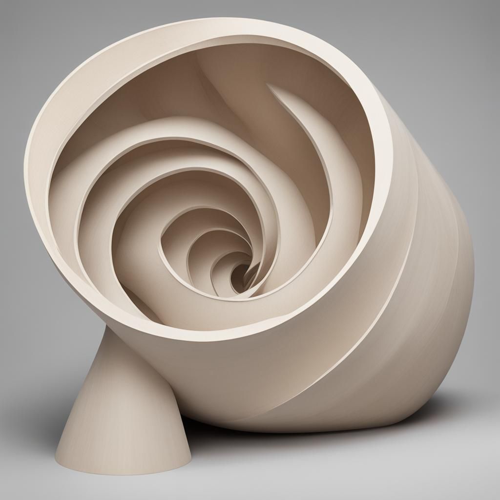 Clay O'Neill Cylinder with Fibonacci Structures