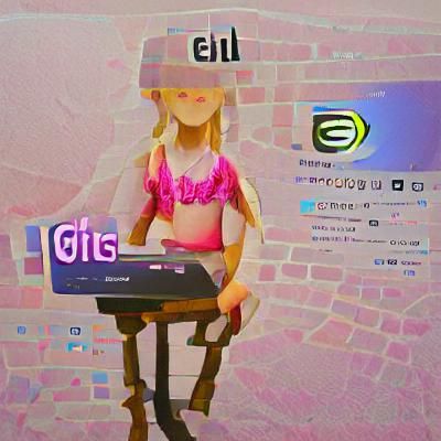 AI Image of an E-Girl