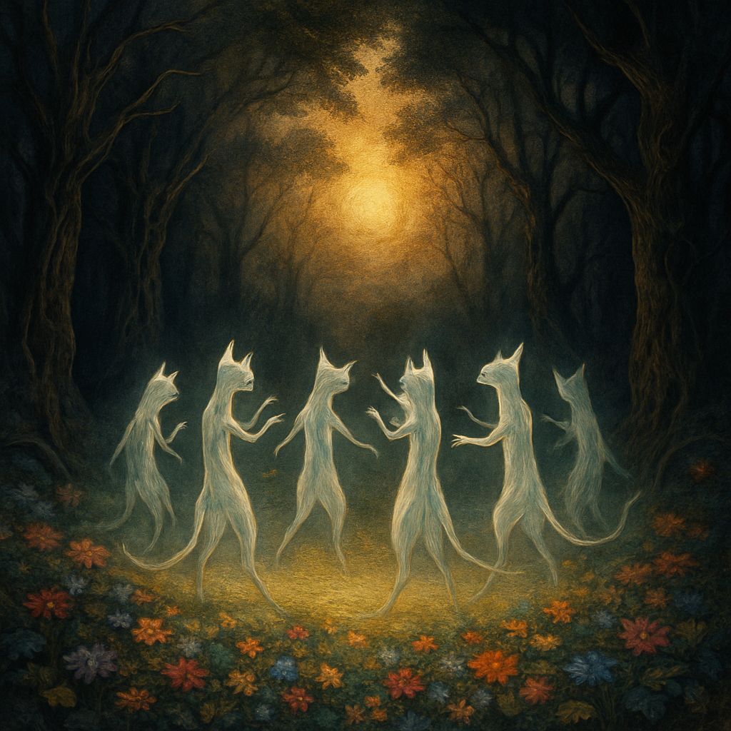 Enchanted Whispers in the Sunlit Glade