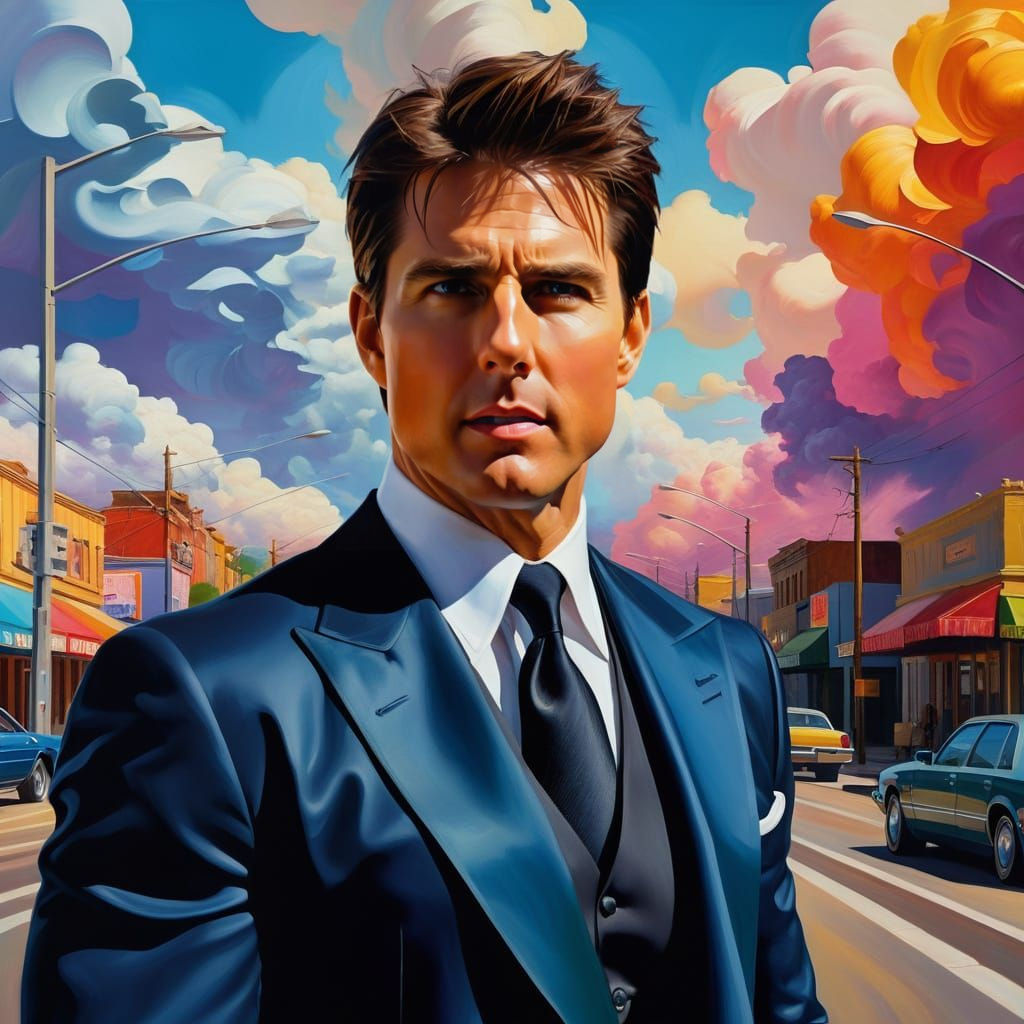 Tom Cruise Totem in Texas Crossroads