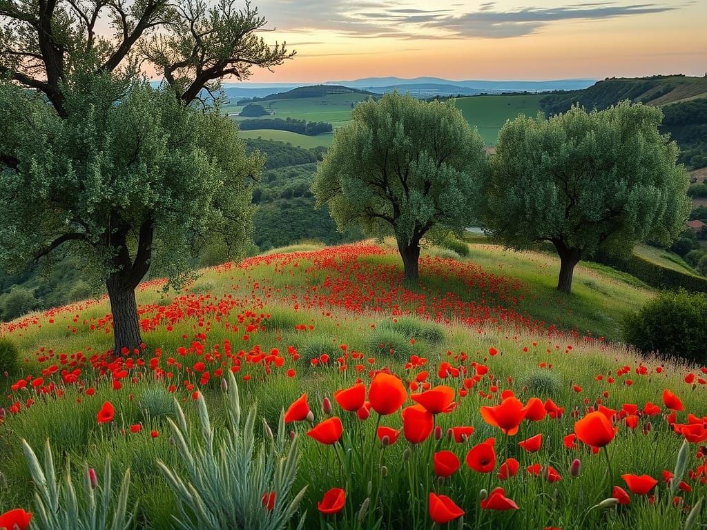 Provence Hillside