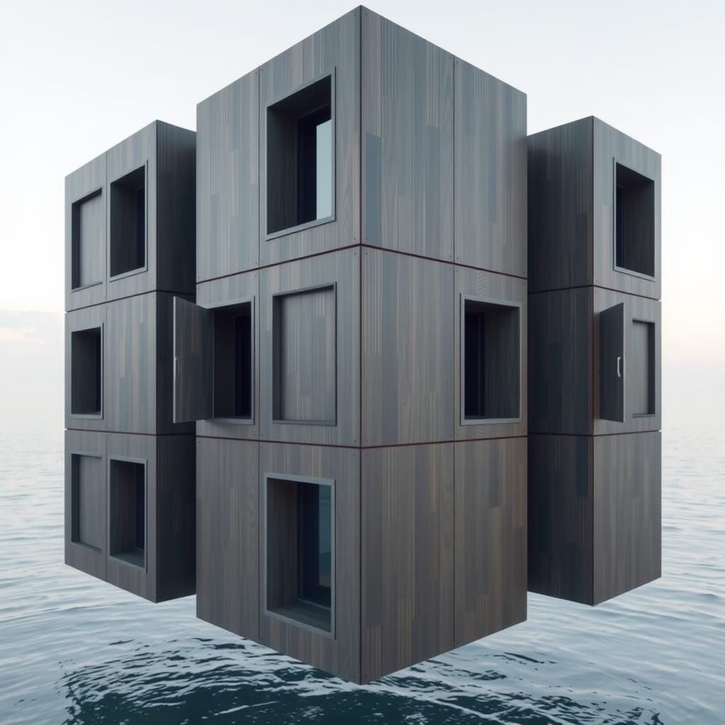 Modular Futuristic Skyscraper