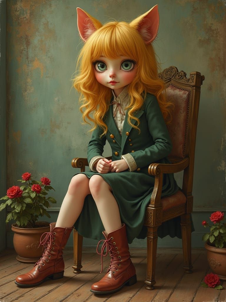 Dressed by Scott Fitzgerald Hair by Dr Seuss