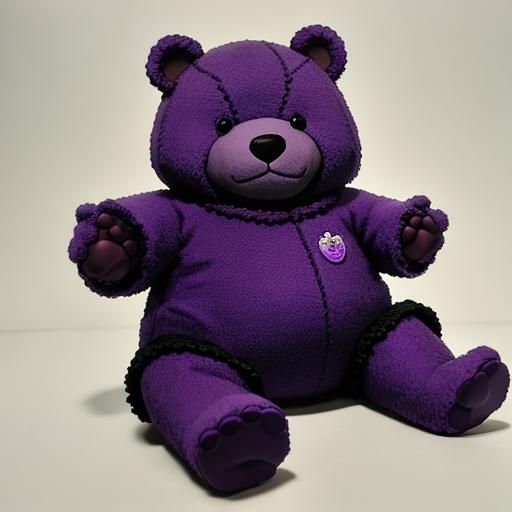 Image of a Purple Bear