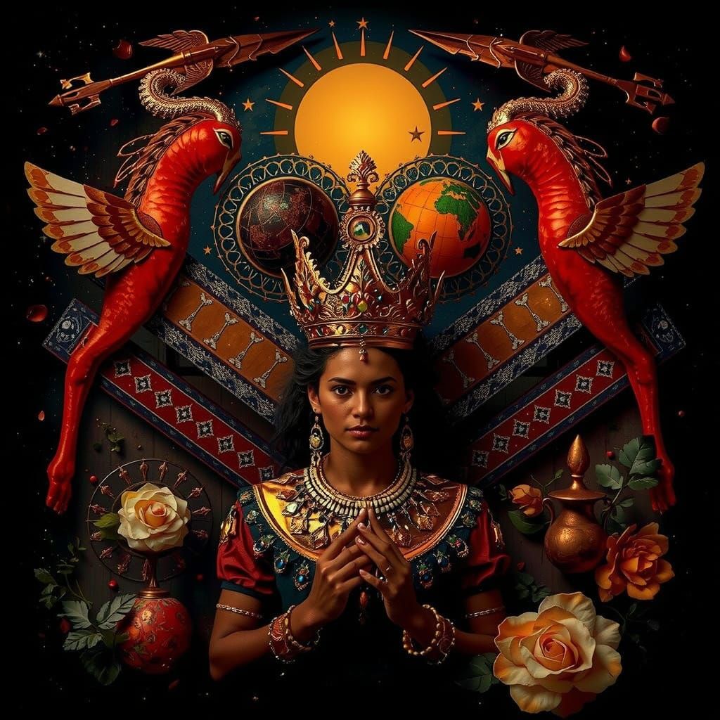 Abstract Concepts of Artistic Brilliance and Craftsmanship