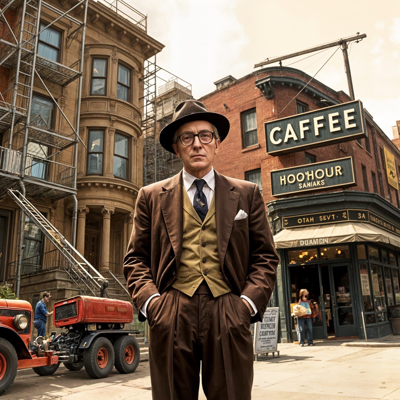 Gentrification Leader in a Vibrant Urban Landscape