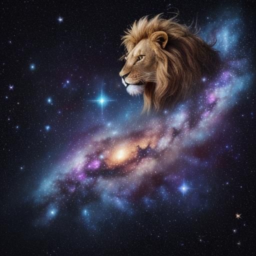 Leo Constellation: A Galaxy Lion in Space