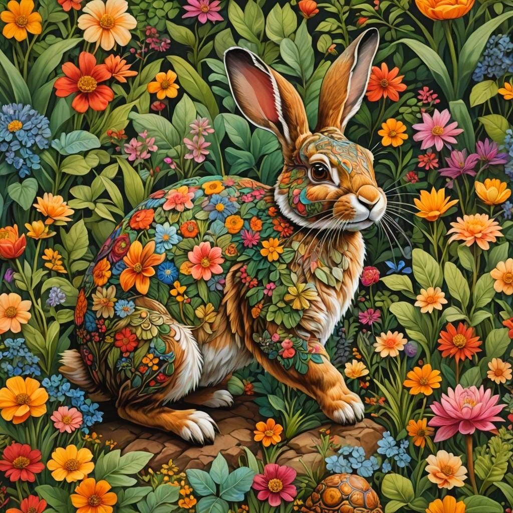 imaginary plant rabbit