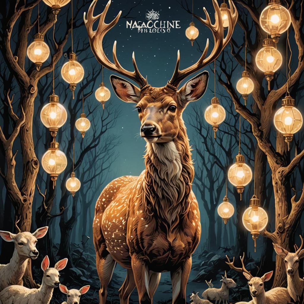 Magazine Cover Featuring Movie Poster Parodies