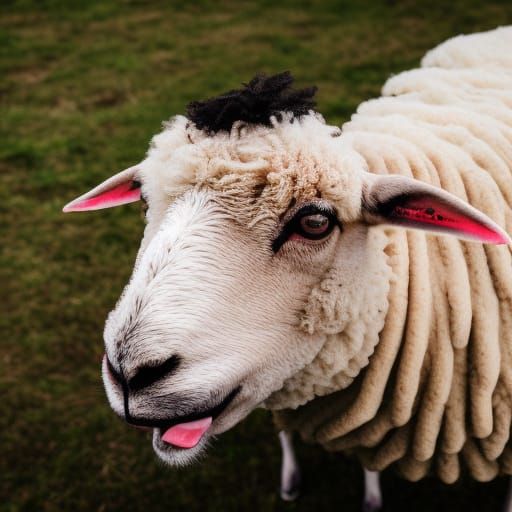 Mr. Bean's Sheepish Feast: Professional Photography