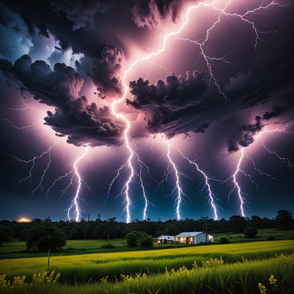 Electrifying Vibrant Environment