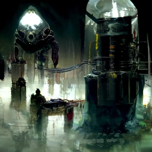 Sinister Hyperdetailed Laboratory with Kolto Tank