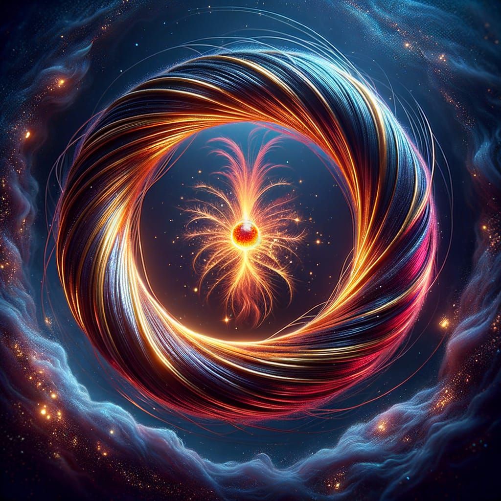 The Everflow Coil: Ethereal Ring of Moonlight and Starlight