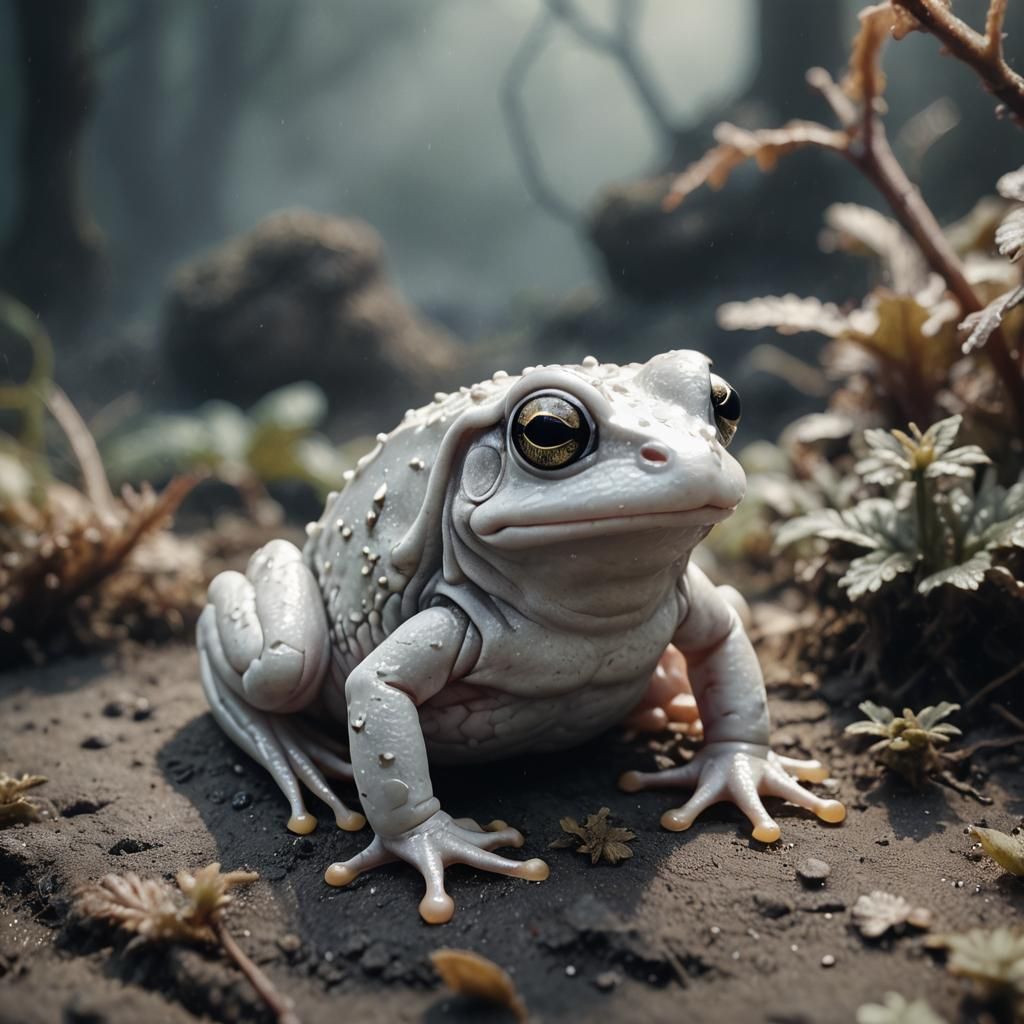 The Snow White Frog.