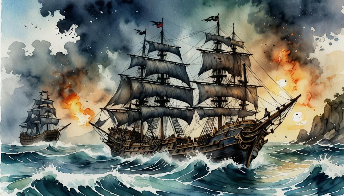 Hard to Port!!! Fire All Cannon!!!