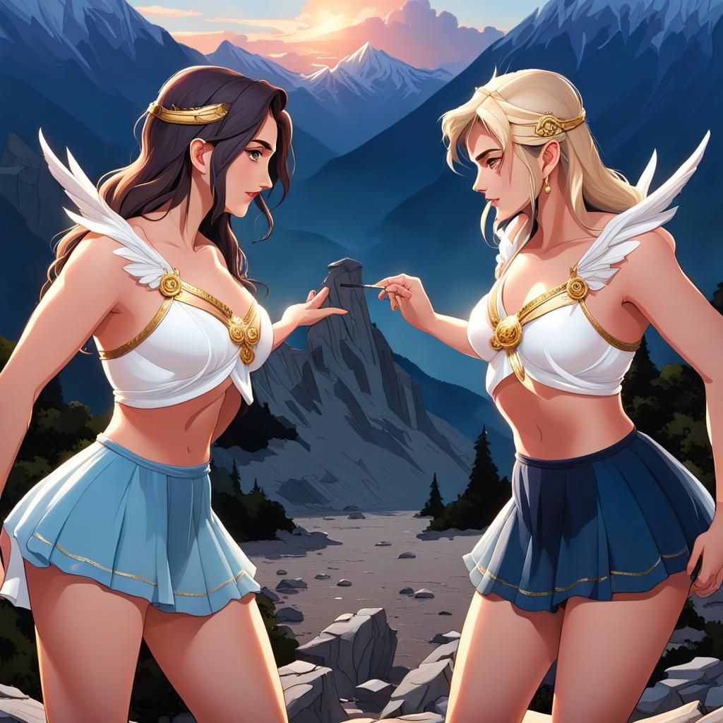 Mount Olympus at Dawn: A Majestic Vision