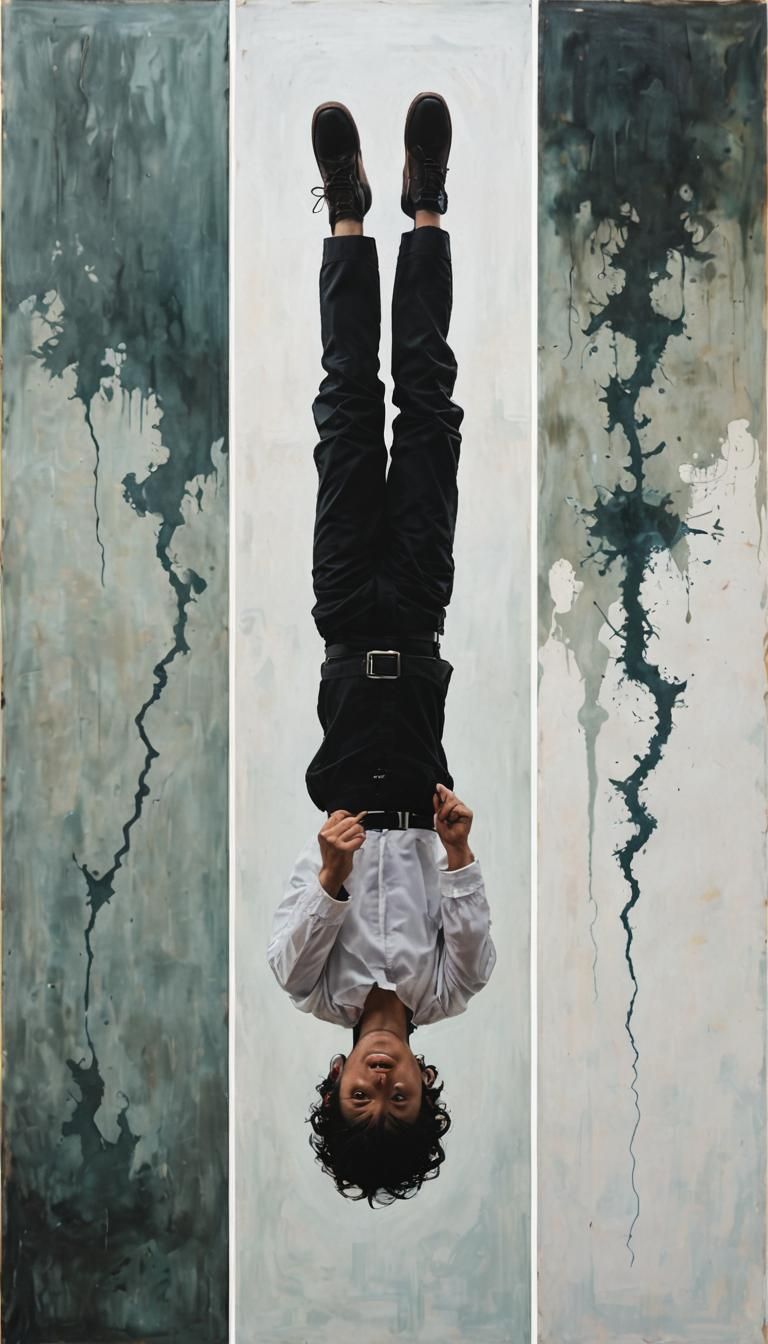 upside down triptych