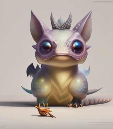 Hyperrealistic Pokemon Triceratops in Watercolor Style