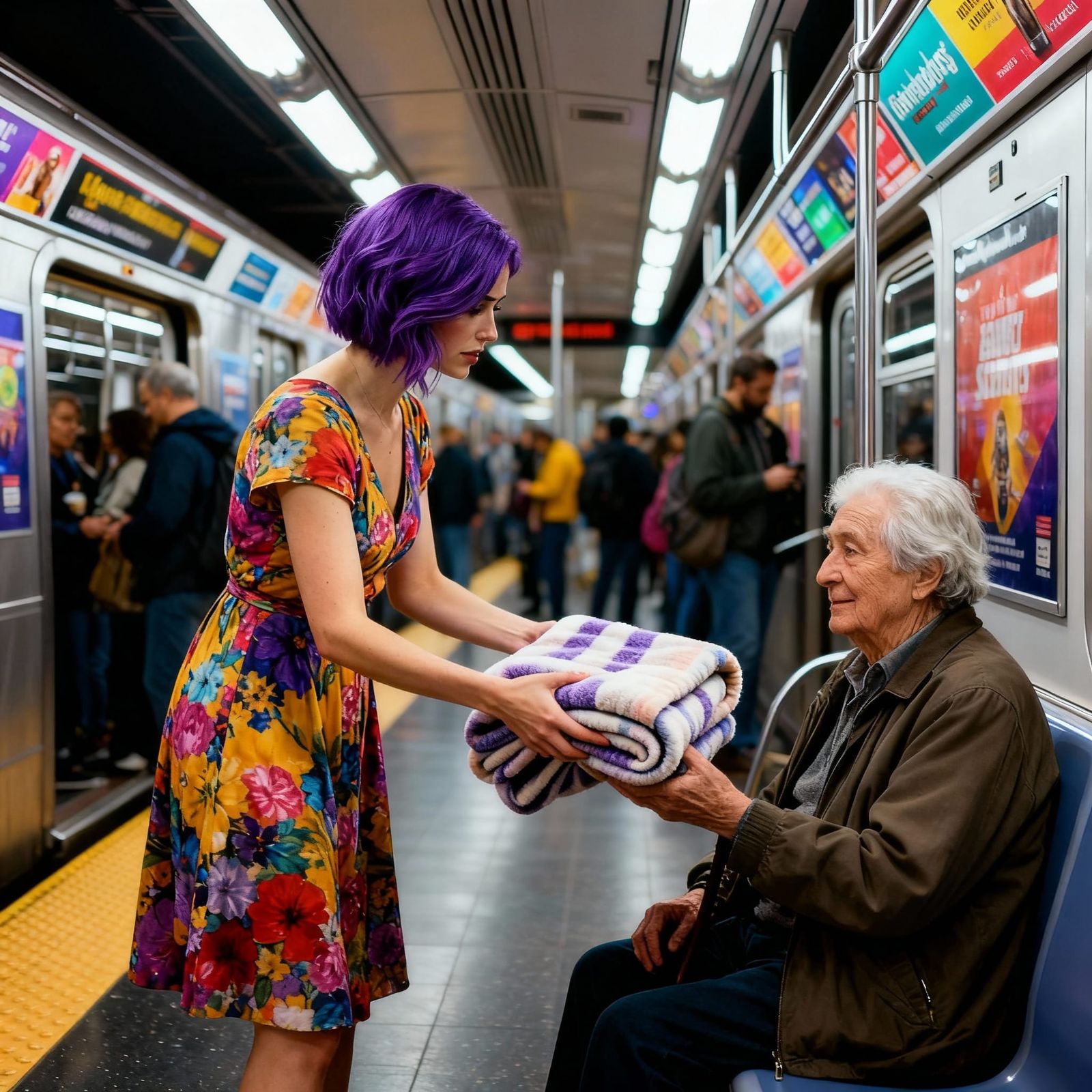 AI Generates Image of Kindness and Compassion