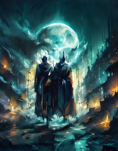 Abstract Light Effects and Melancholy Disarray