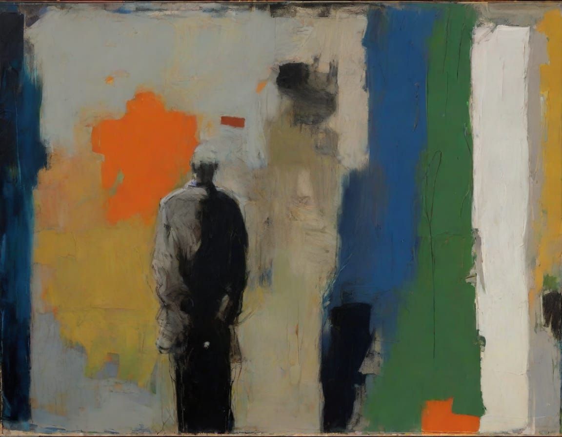 Impressionist Figure Painting in Expressive Style