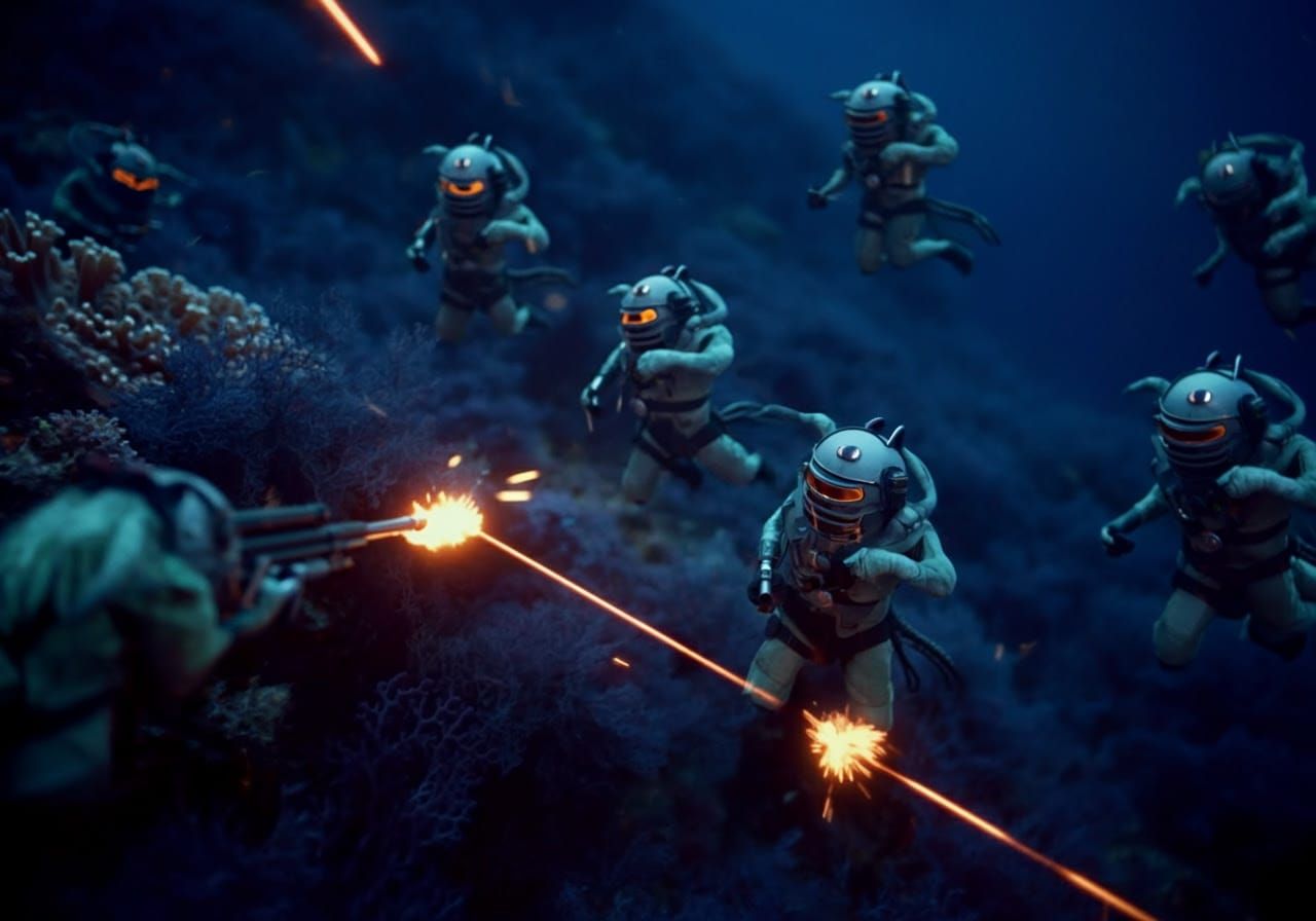 Spirioffom Tardimorph Attack Force vs Submarine Plantalien S...