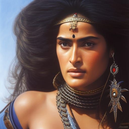 Hyperrealistic Portrait of a 15th Century Warrior