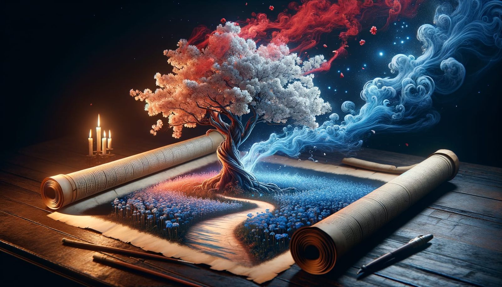 Ancient Scroll Comes to Life in Hyperrealistic Art