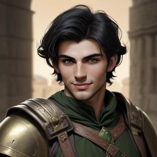 Handsome Noble's Son: A Digital Portrait