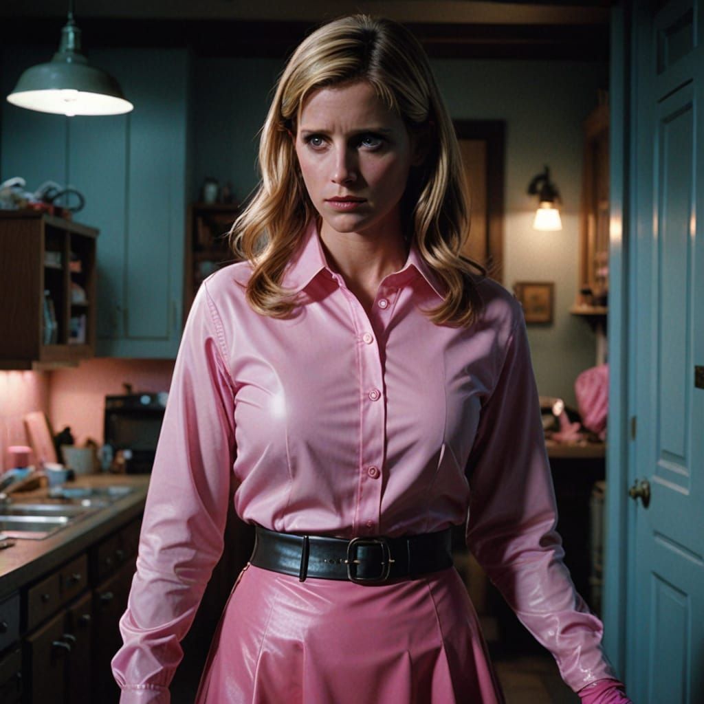 Buffy Summers in Cinematic Film Still