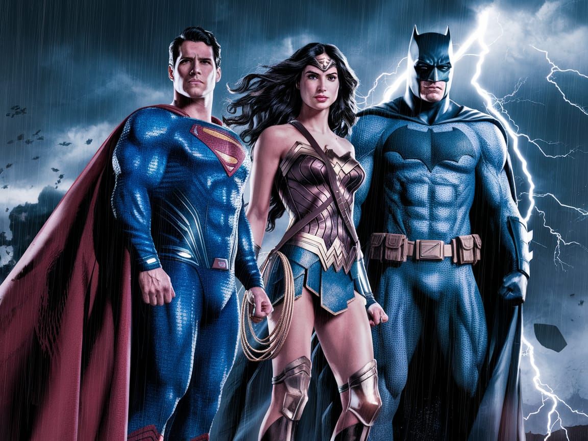 Heroes United: Superman, Wonder Woman, and Batman Unite in E...