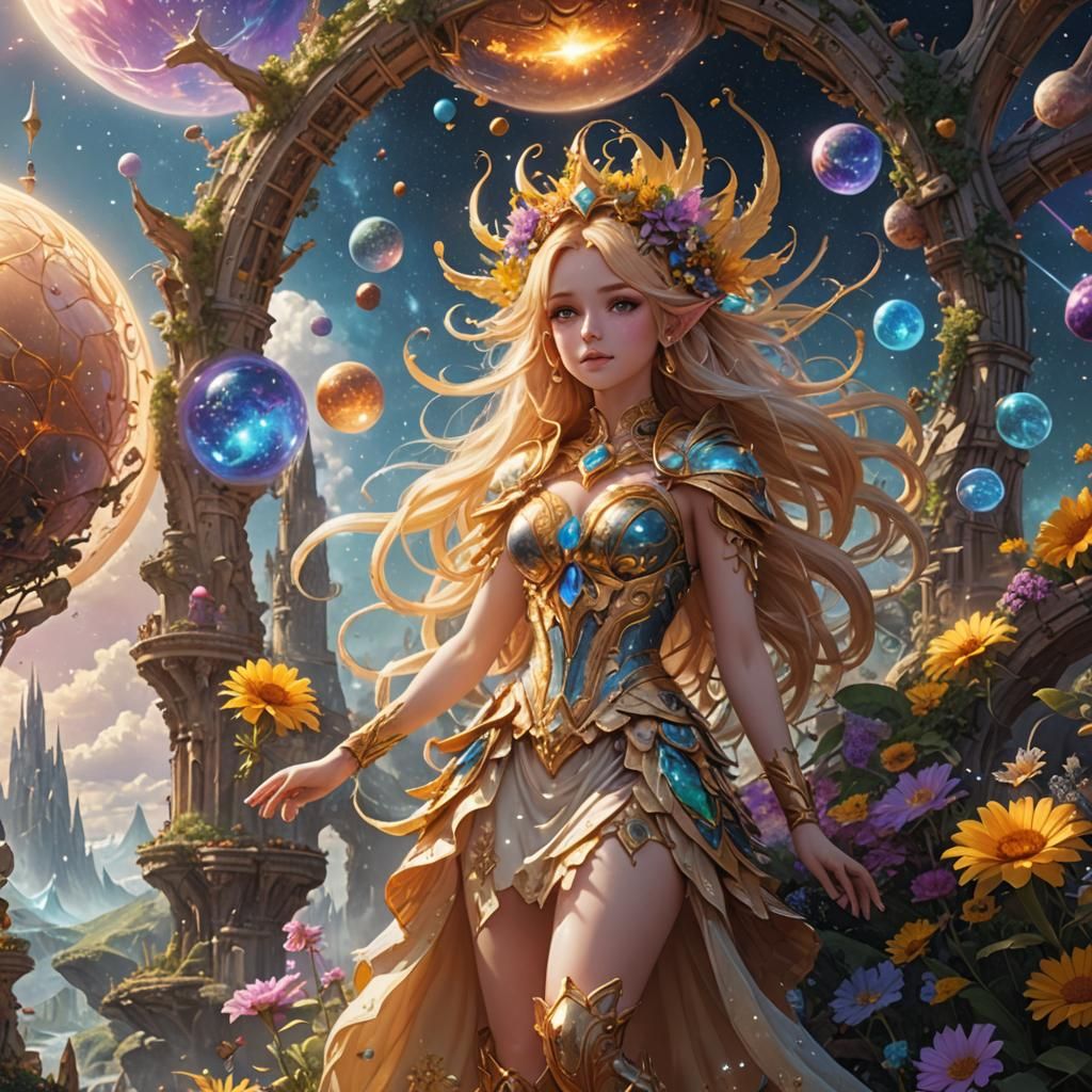 Fairycore Cosmic Dreamscape in 8k Resolution