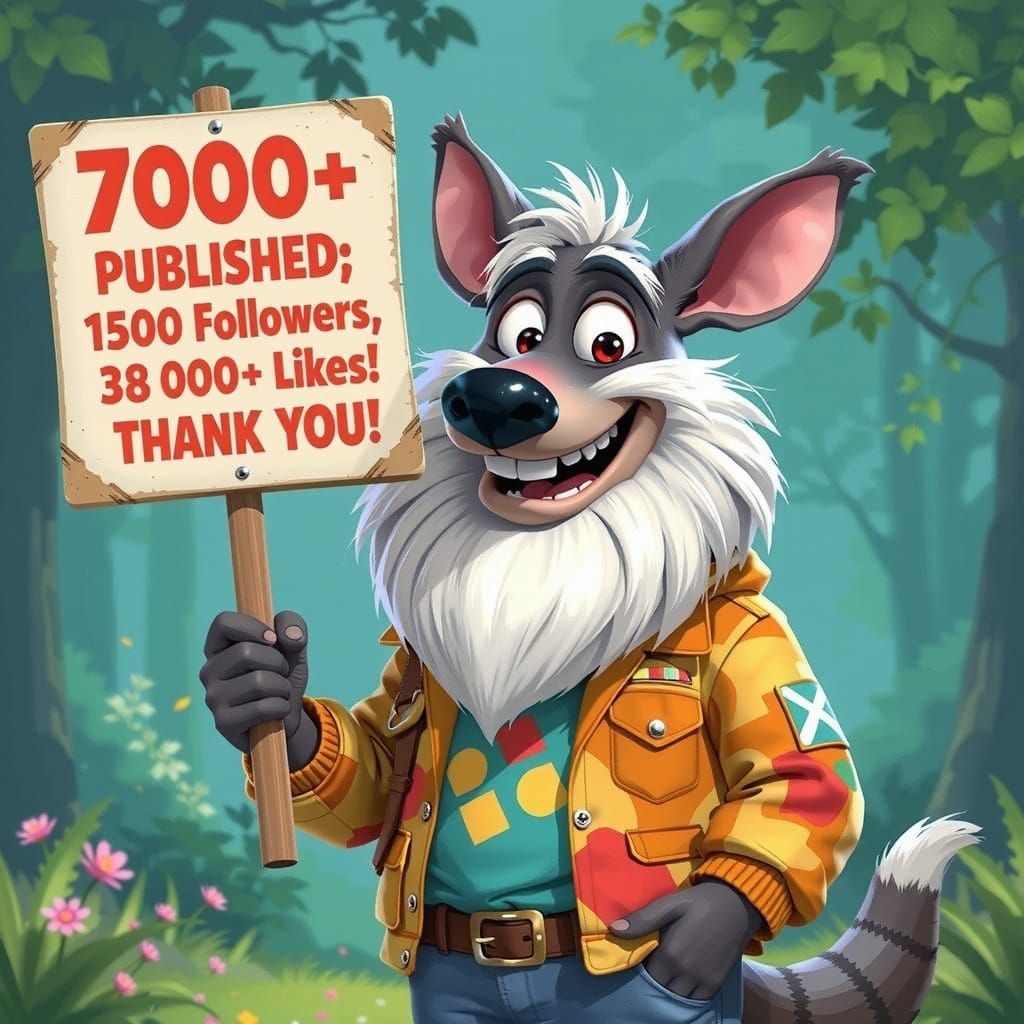 Anthropomorphic Aardvark Celebrates Online Success in 3D Car...