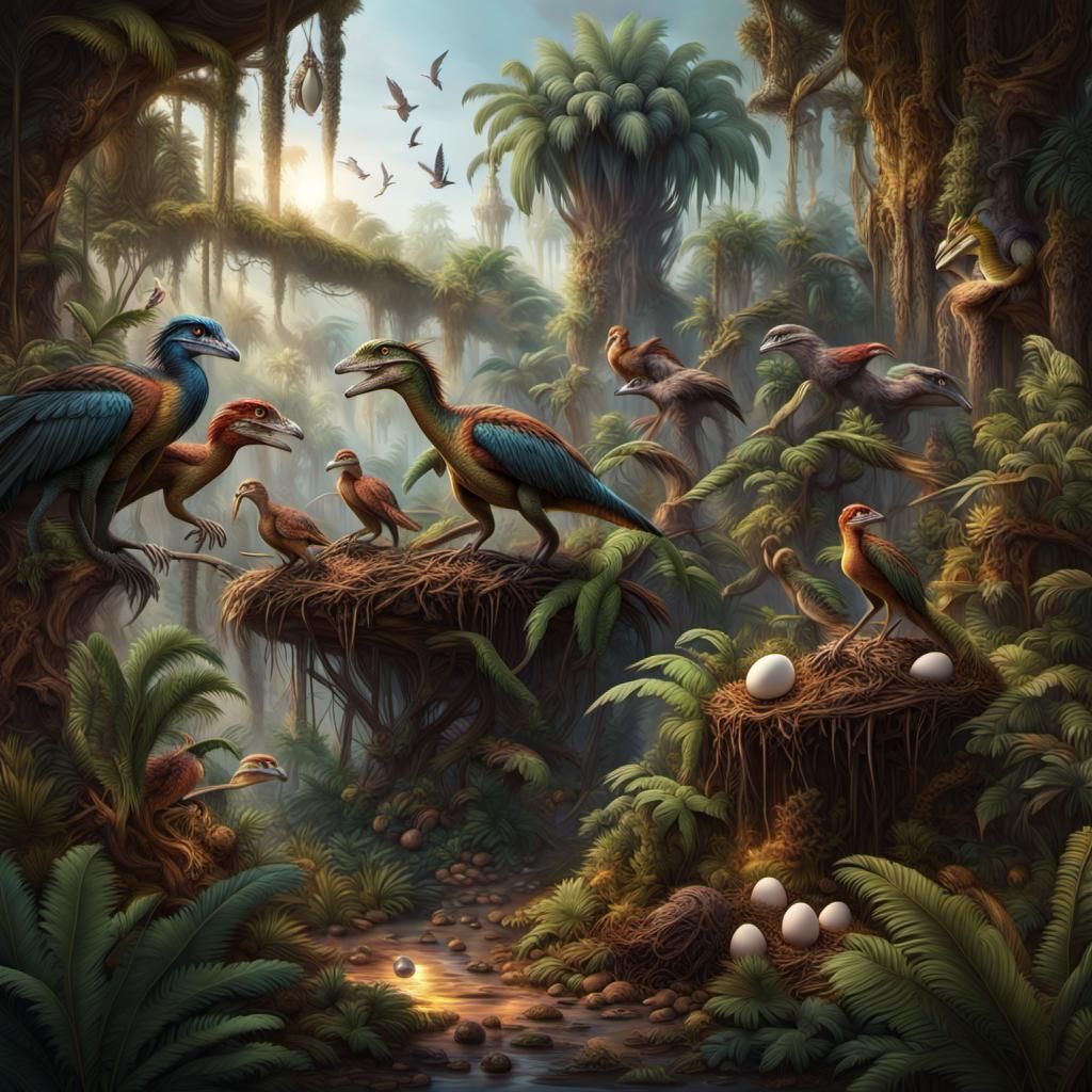 Dinosaur Nest 231210B