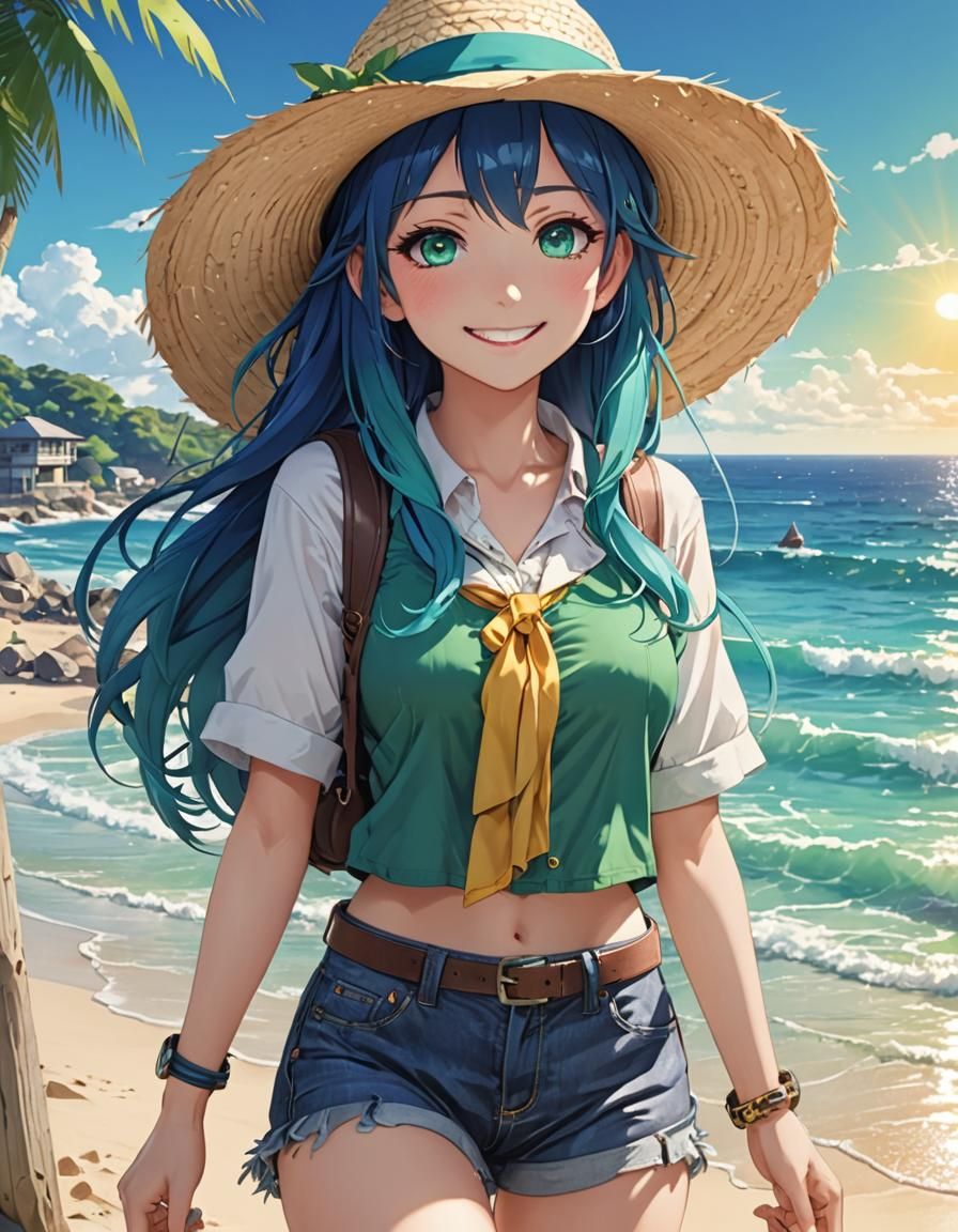 Arrival to the Tropical Island