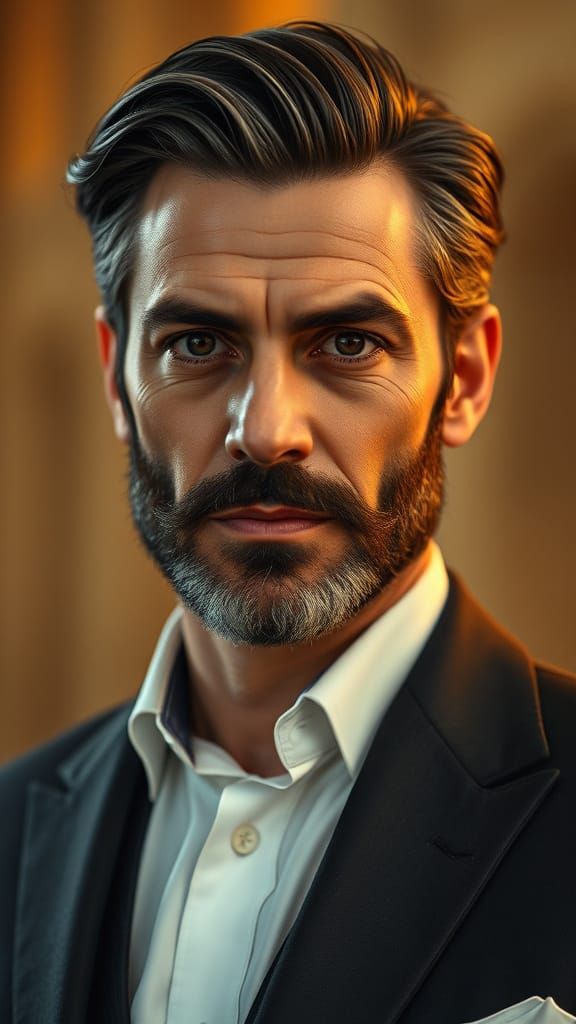 Elegant Gentleman in Classic Attire